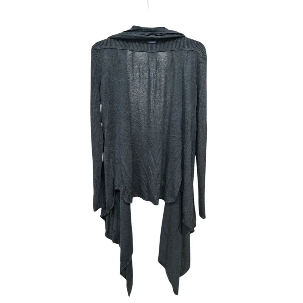 Lululemon Women's 6 Cashmere Blend‎ Universal Wrap Open Cardigan Charcoal #L3-4